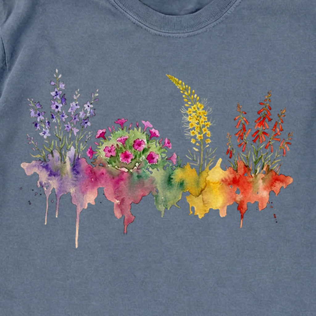 Watercolor Arches Wildflowers Premium Long Sleeve