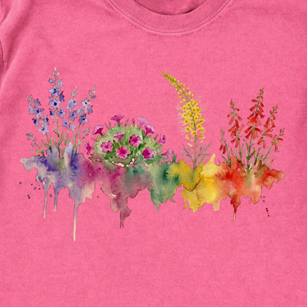 Watercolor Arches Wildflowers Premium Long Sleeve