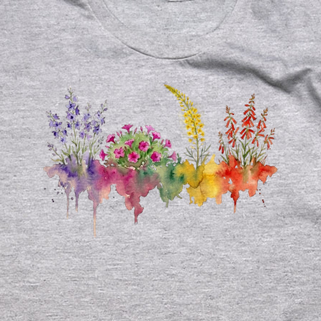 Watercolor Arches Wildflowers T-Shirt