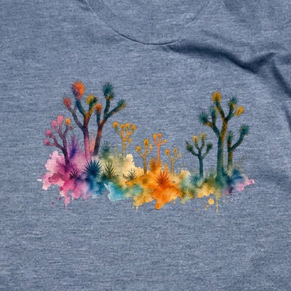 Watercolor Joshua Tree National Park T-Shirt