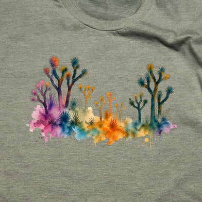 Watercolor Joshua Tree National Park T-Shirt