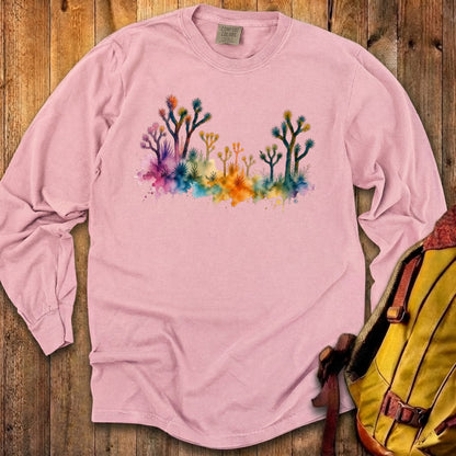 Watercolor Joshua Tree National Park Premium Long Sleeve