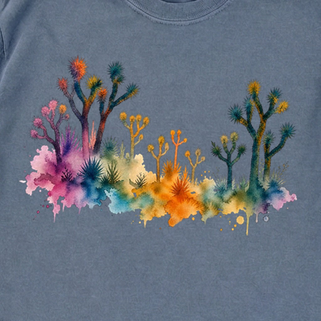 Watercolor Joshua Tree National Park Premium Long Sleeve