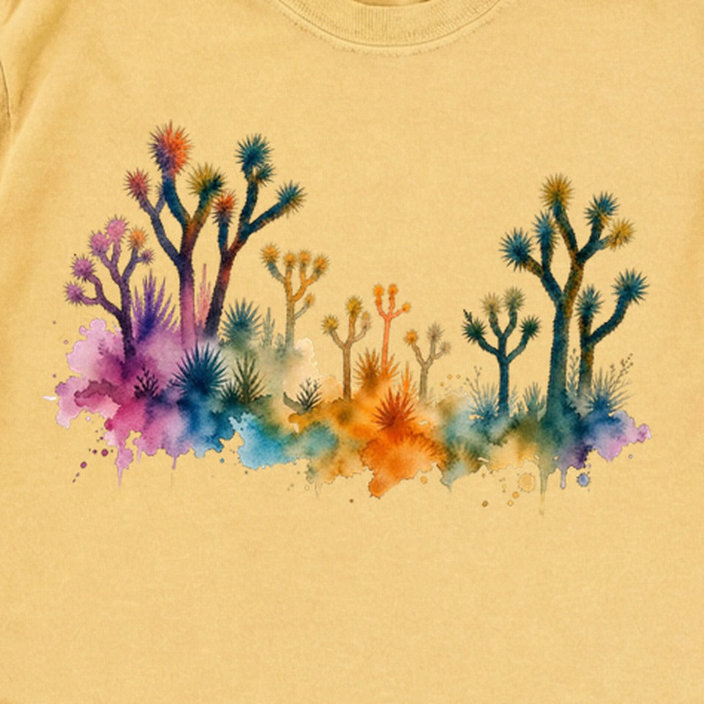 Watercolor Joshua Tree National Park Premium Long Sleeve
