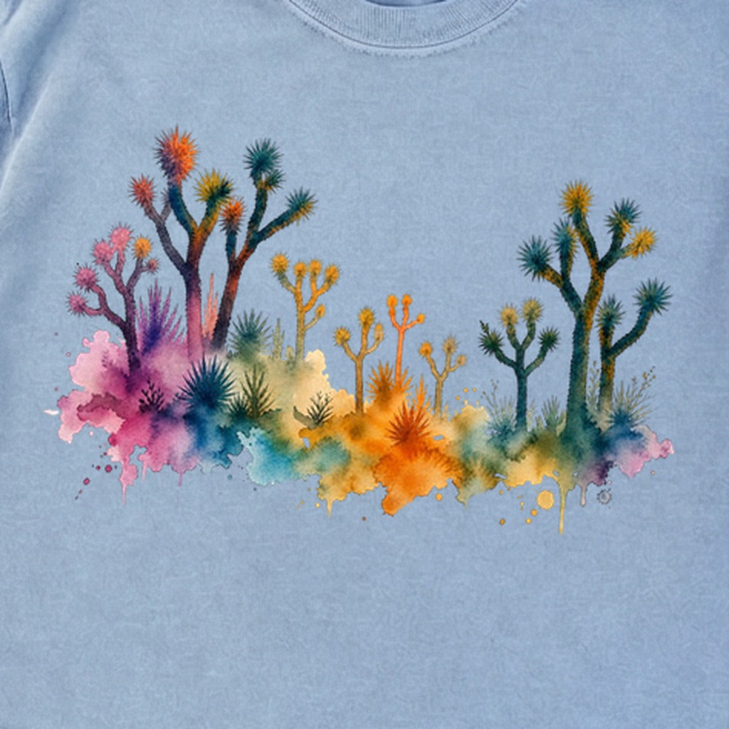 Watercolor Joshua Tree National Park Premium Long Sleeve