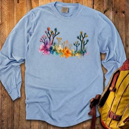 Watercolor Joshua Tree National Park Premium Long Sleeve