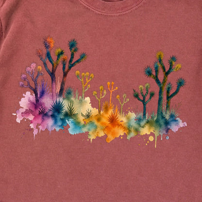 Watercolor Joshua Tree National Park Premium Long Sleeve
