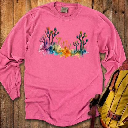 Watercolor Joshua Tree National Park Premium Long Sleeve