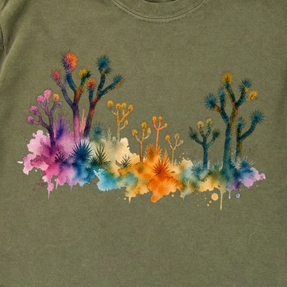 Watercolor Joshua Tree National Park Premium Long Sleeve