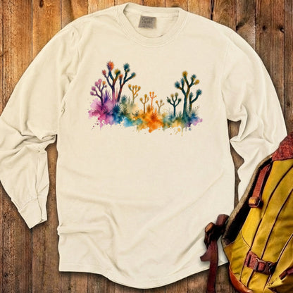 Watercolor Joshua Tree National Park Premium Long Sleeve