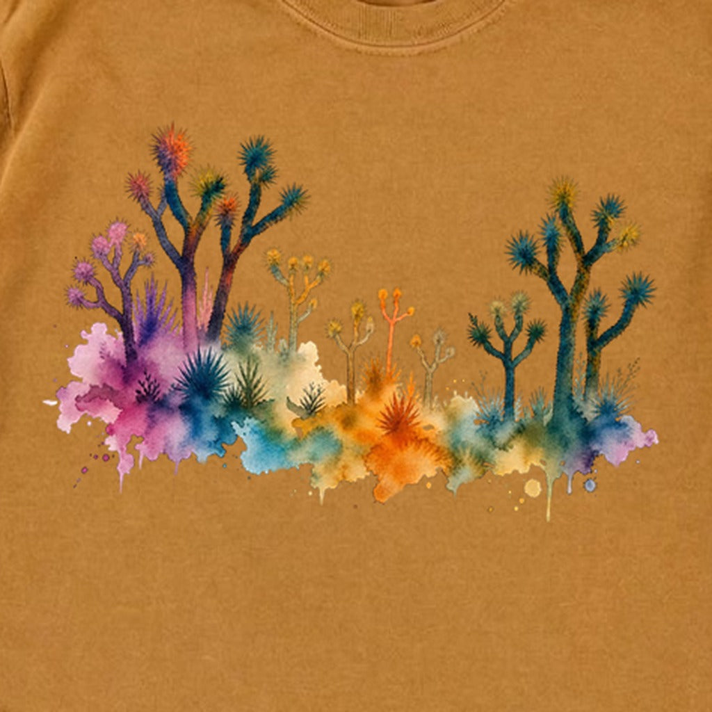 Watercolor Joshua Tree National Park Premium Long Sleeve