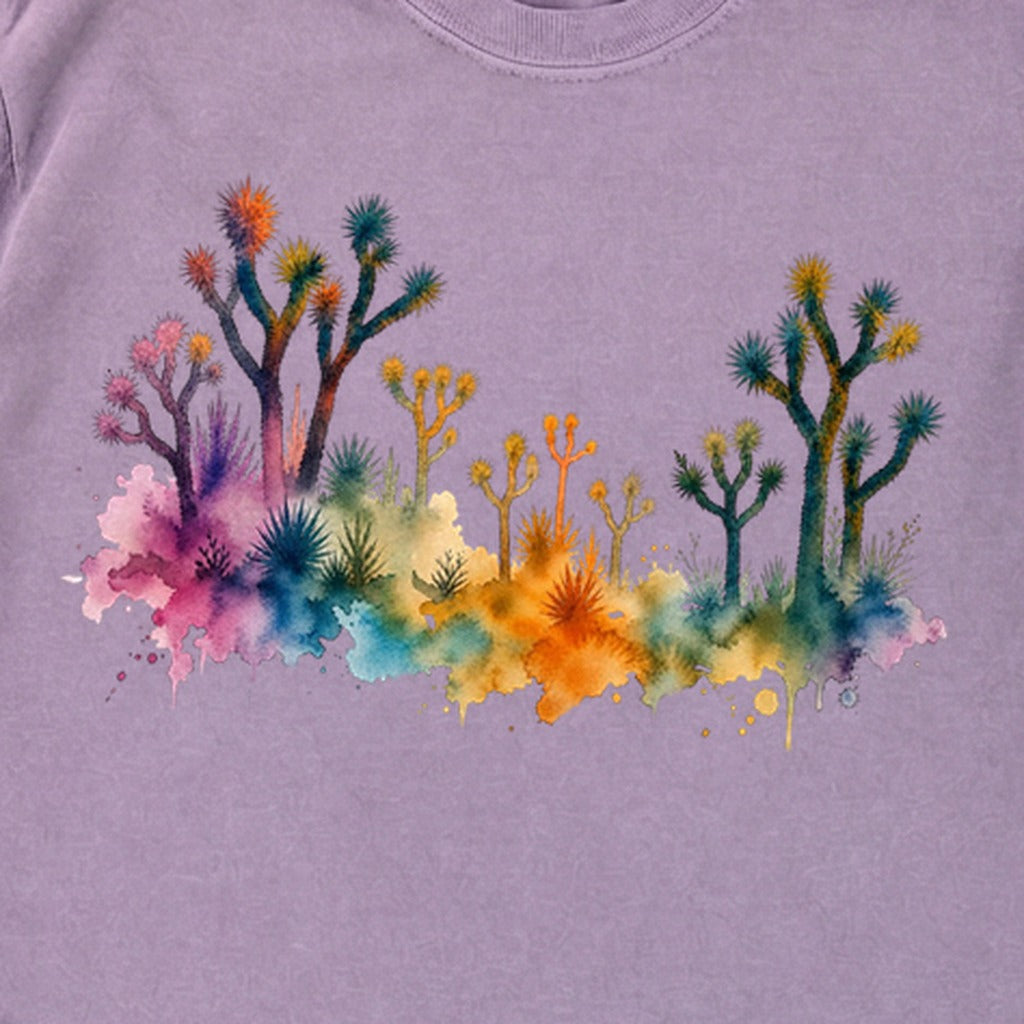 Watercolor Joshua Tree National Park Premium Long Sleeve