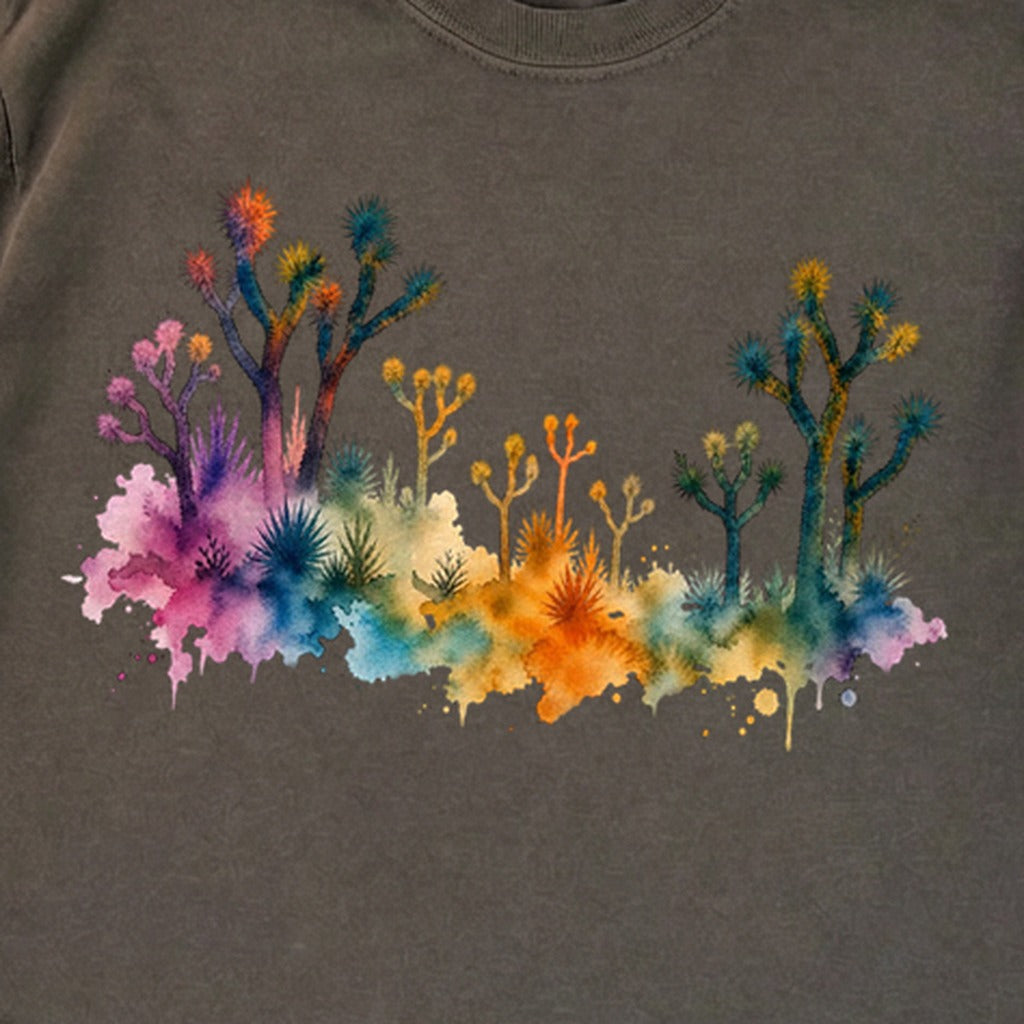 Watercolor Joshua Tree National Park Premium Long Sleeve