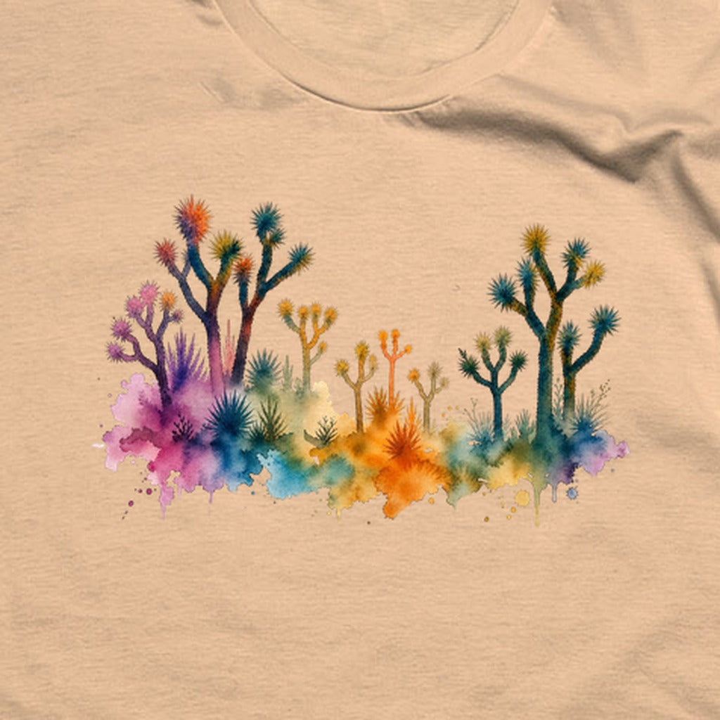 Watercolor Joshua Tree National Park T-Shirt