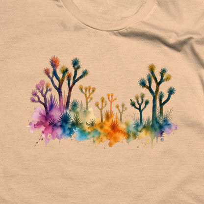 Watercolor Joshua Tree National Park T-Shirt