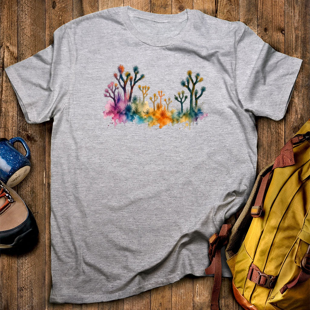 Watercolor Joshua Tree National Park T-Shirt