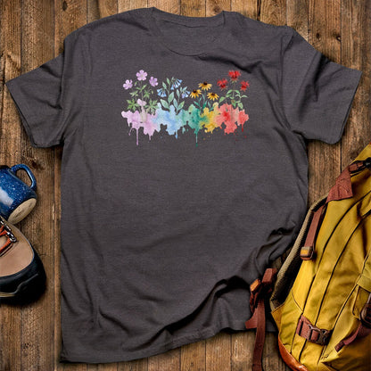 Watercolor Shenandoah Wildflowers T-Shirt