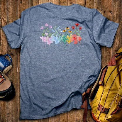 Watercolor Shenandoah Wildflowers T-Shirt
