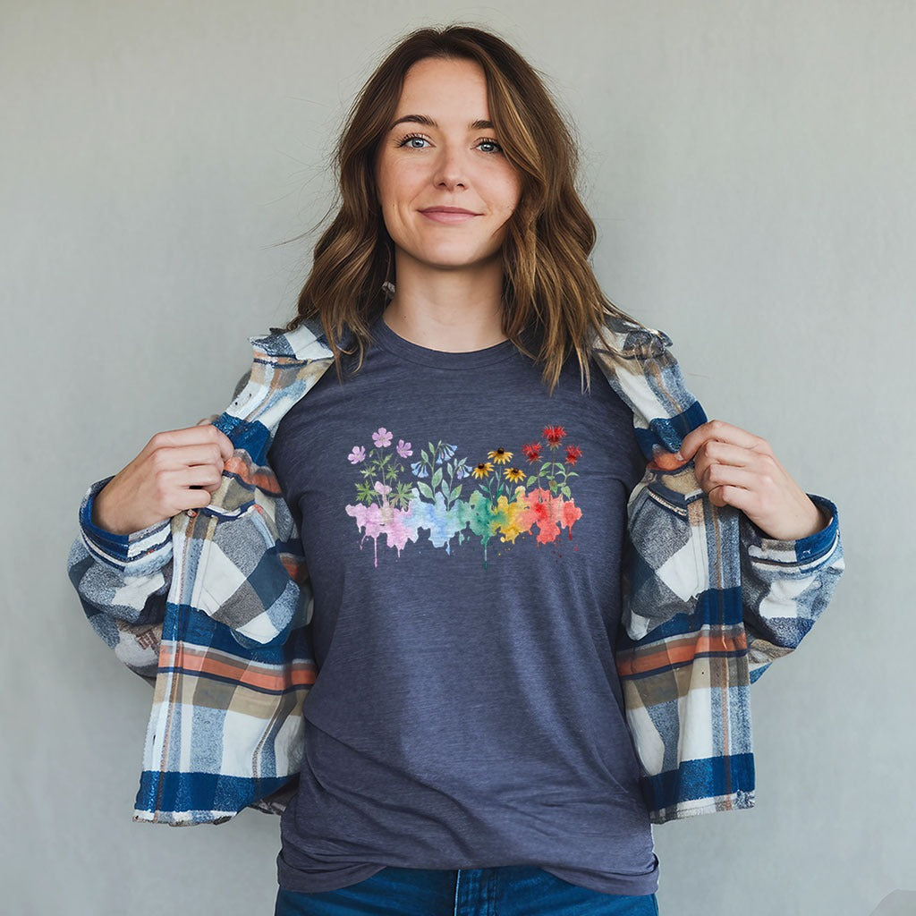 Watercolor Shenandoah Wildflowers T-Shirt