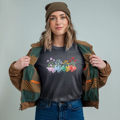 Watercolor Shenandoah Wildflowers T-Shirt