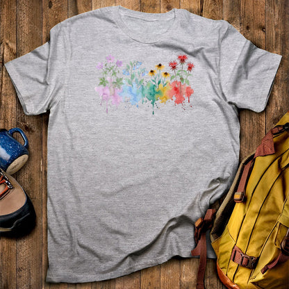 Watercolor Shenandoah Wildflowers T-Shirt