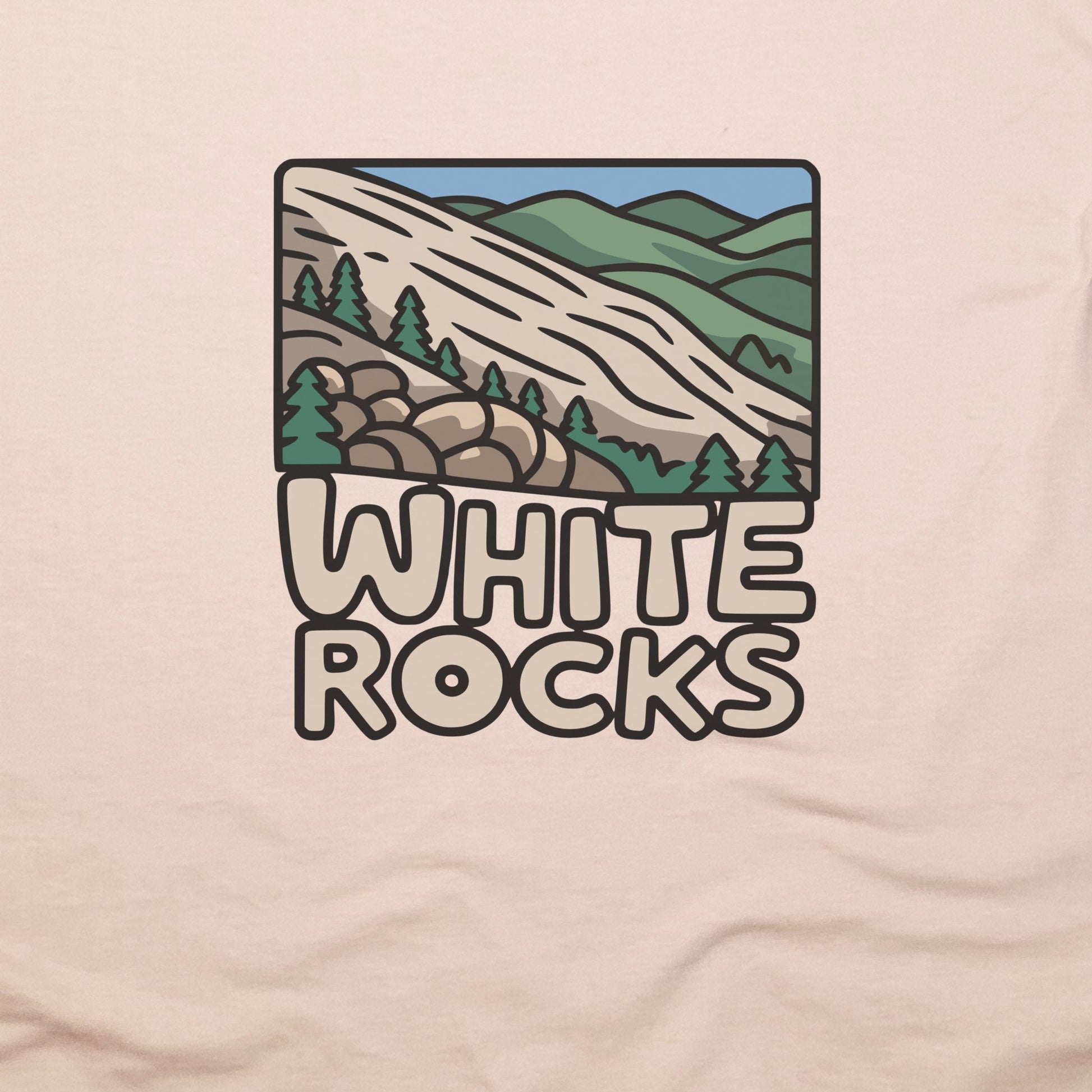 White Rocks National Recreation Area T-Shirt Adventure and Outdoors Themed T-Shirt