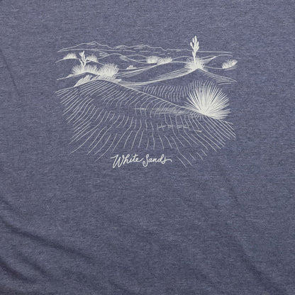White Sands Line Drawing T-Shirt