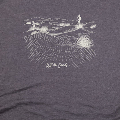 White Sands Line Drawing T-Shirt