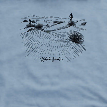 White Sands Line Drawing Crewneck Sweatshirt