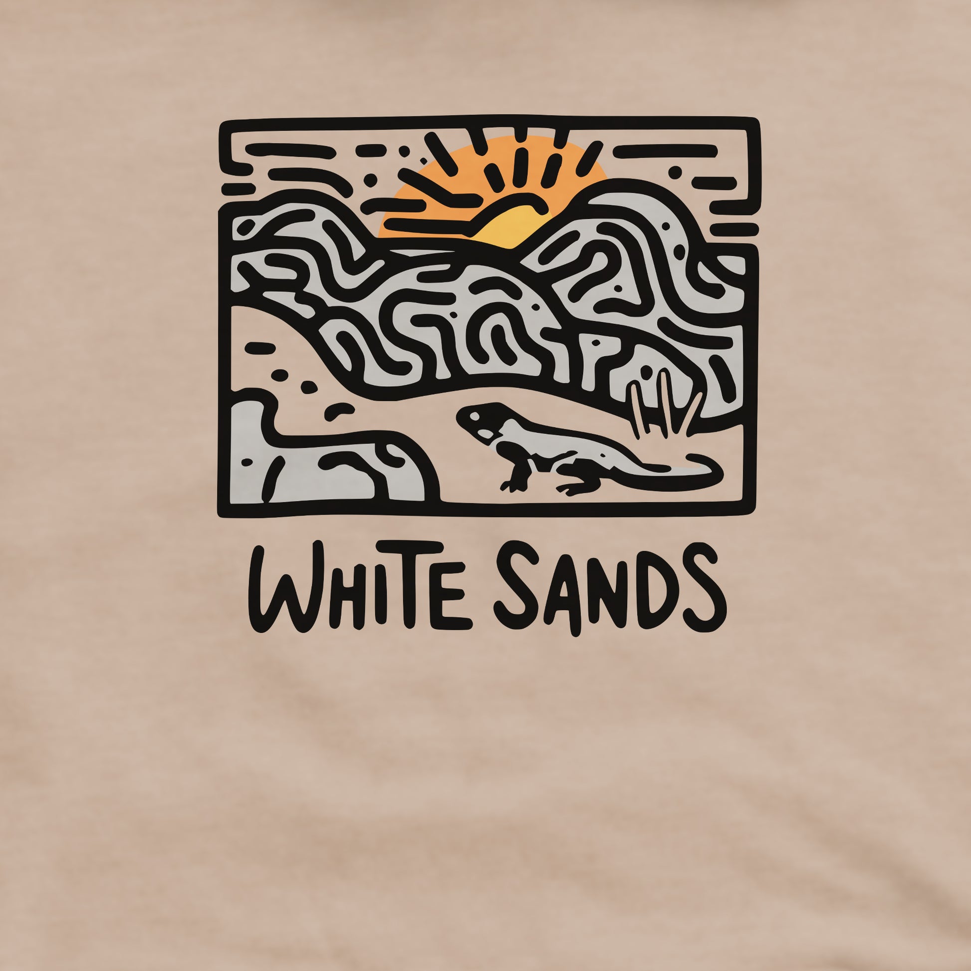 White Sands National Park Crewneck Sweatshirt Adventure and Outdoors Themed Sweatshirt
