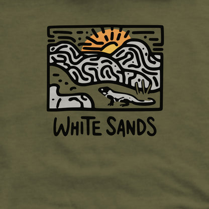 White Sands National Park Crewneck Sweatshirt Adventure and Outdoors Themed Sweatshirt