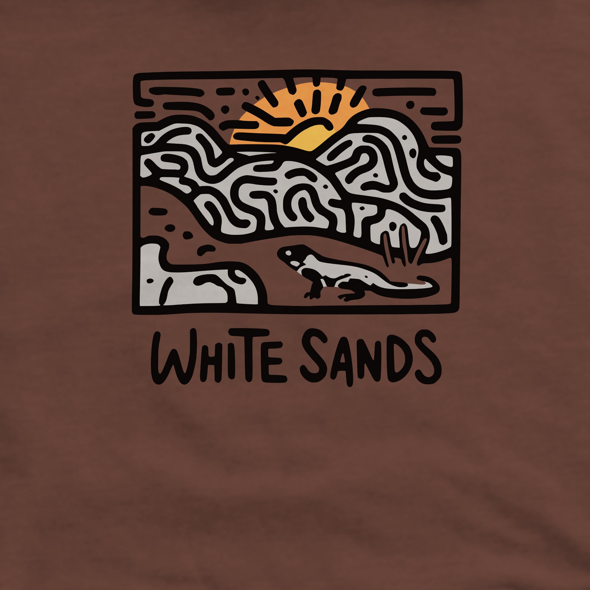 White Sands National Park Crewneck Sweatshirt Adventure and Outdoors Themed Sweatshirt