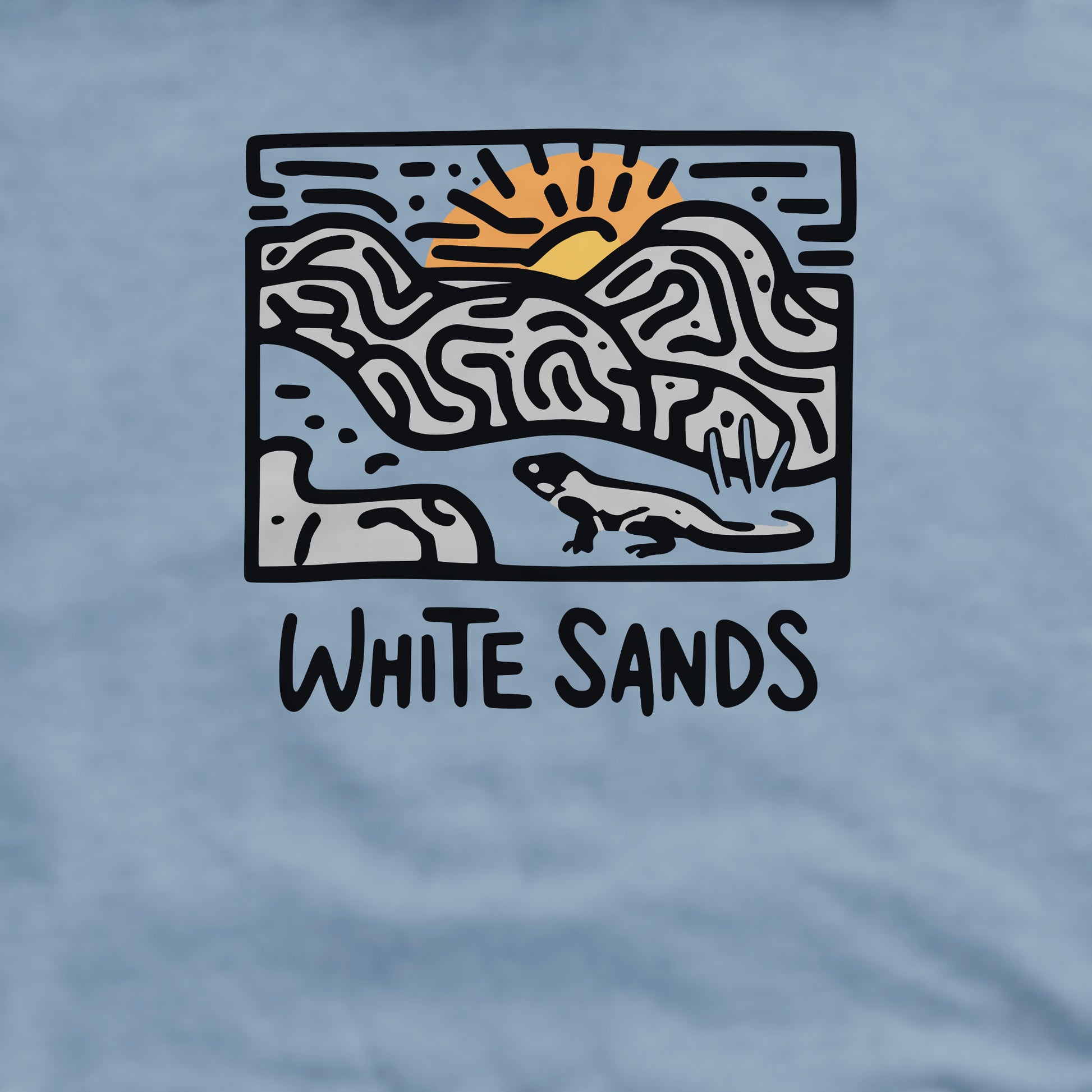 White Sands National Park Crewneck Sweatshirt Adventure and Outdoors Themed Sweatshirt