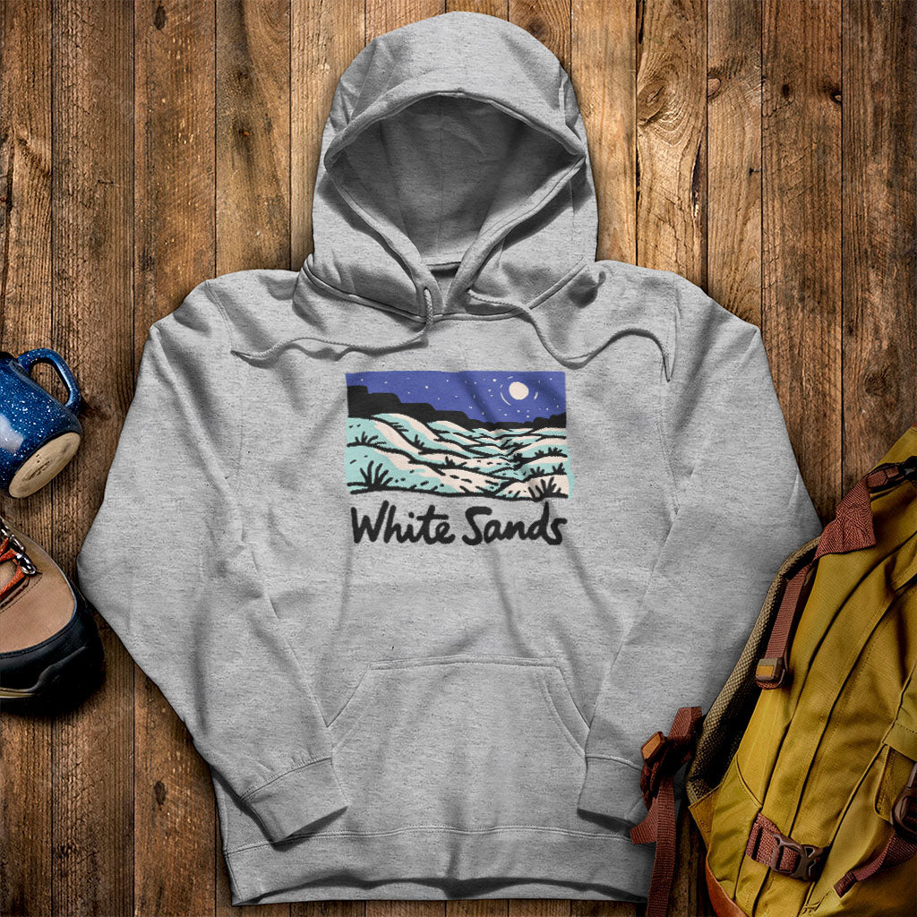White Sands at Night Hoodie