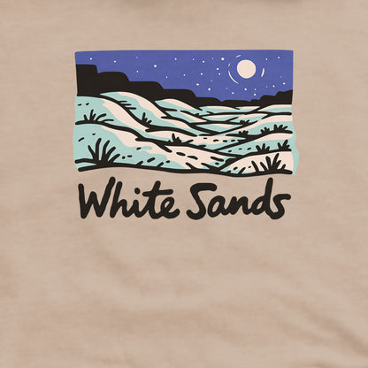 White Sands at Night Hoodie