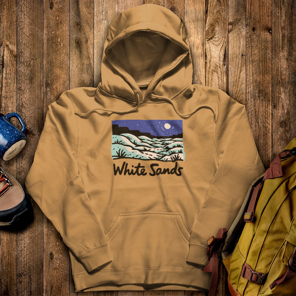White Sands at Night Hoodie