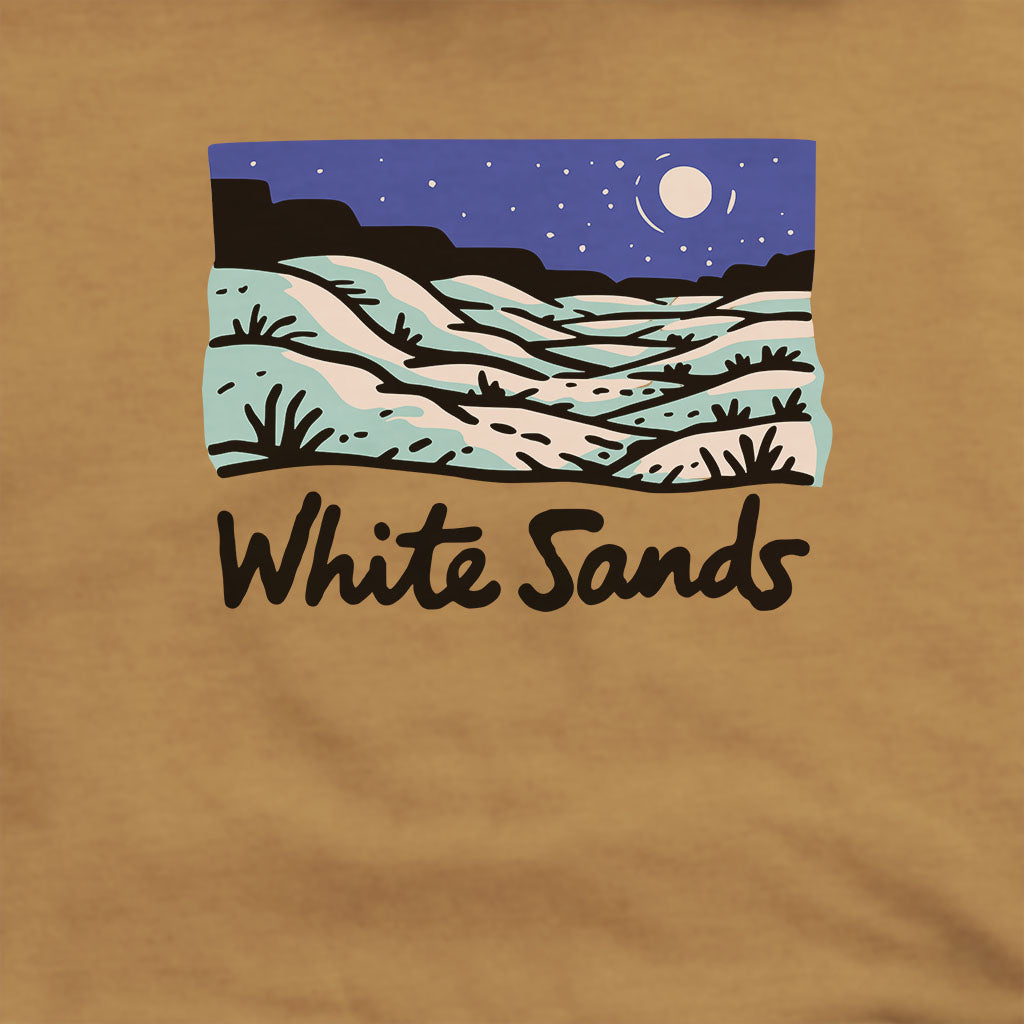 White Sands at Night Hoodie