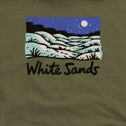White Sands at Night Hoodie