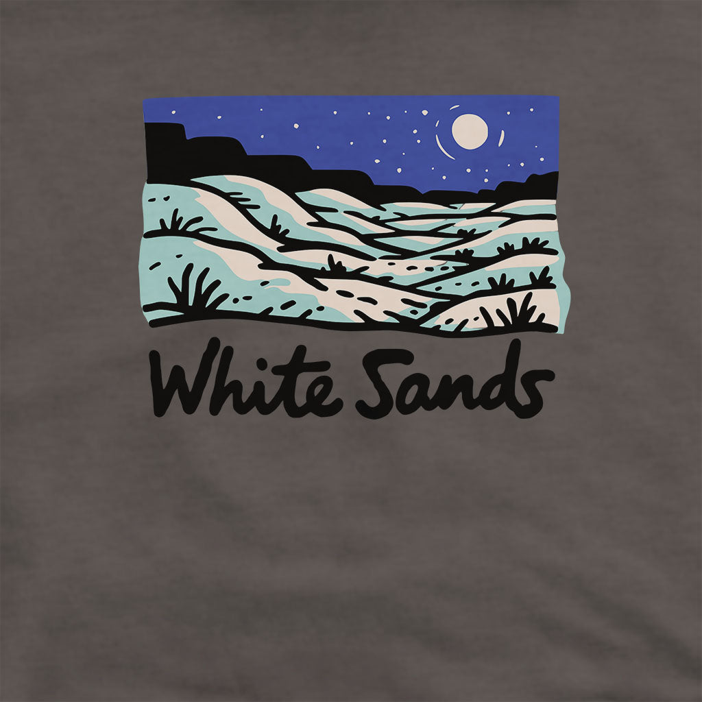 White Sands at Night Hoodie