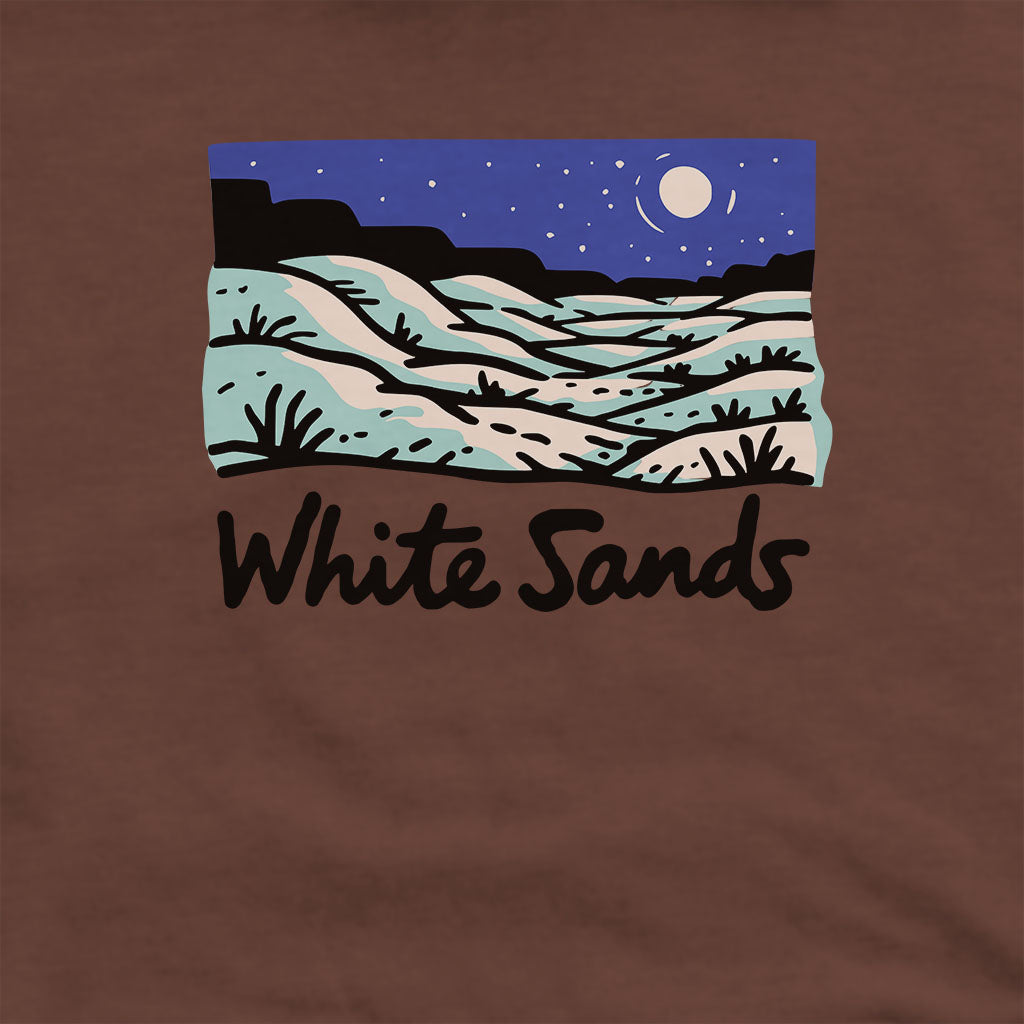 White Sands at Night Hoodie