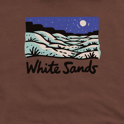 White Sands at Night Hoodie