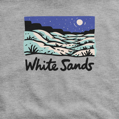 White Sands at Night Hoodie