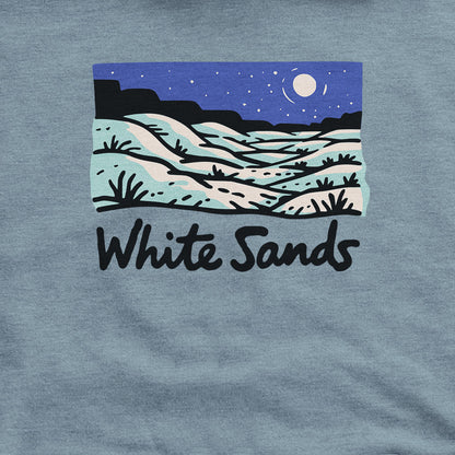 White Sands at Night Hoodie