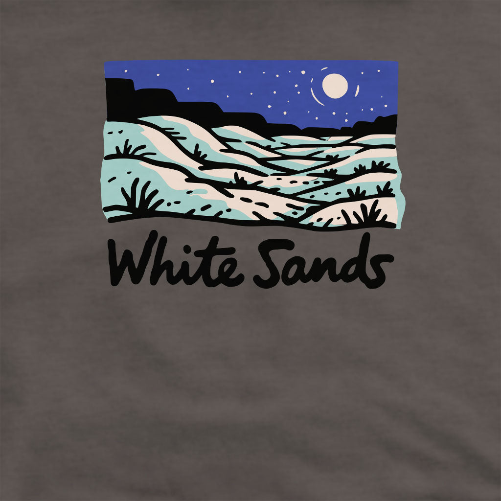 White Sands at Night Crewneck Sweatshirt