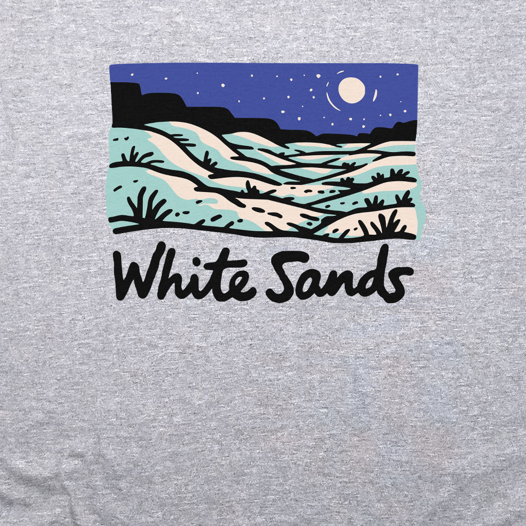 White Sands at Night Crewneck Sweatshirt