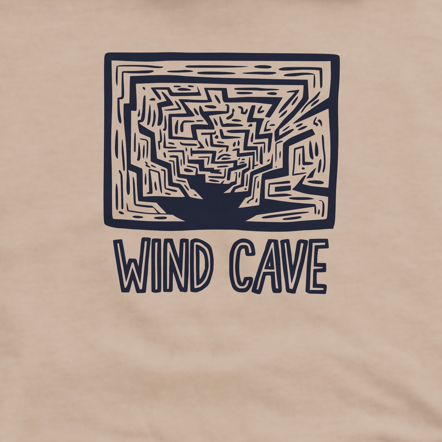 Wind Cave National Park Crewneck Sweatshirt Adventure and Outdoors Themed Sweatshirt