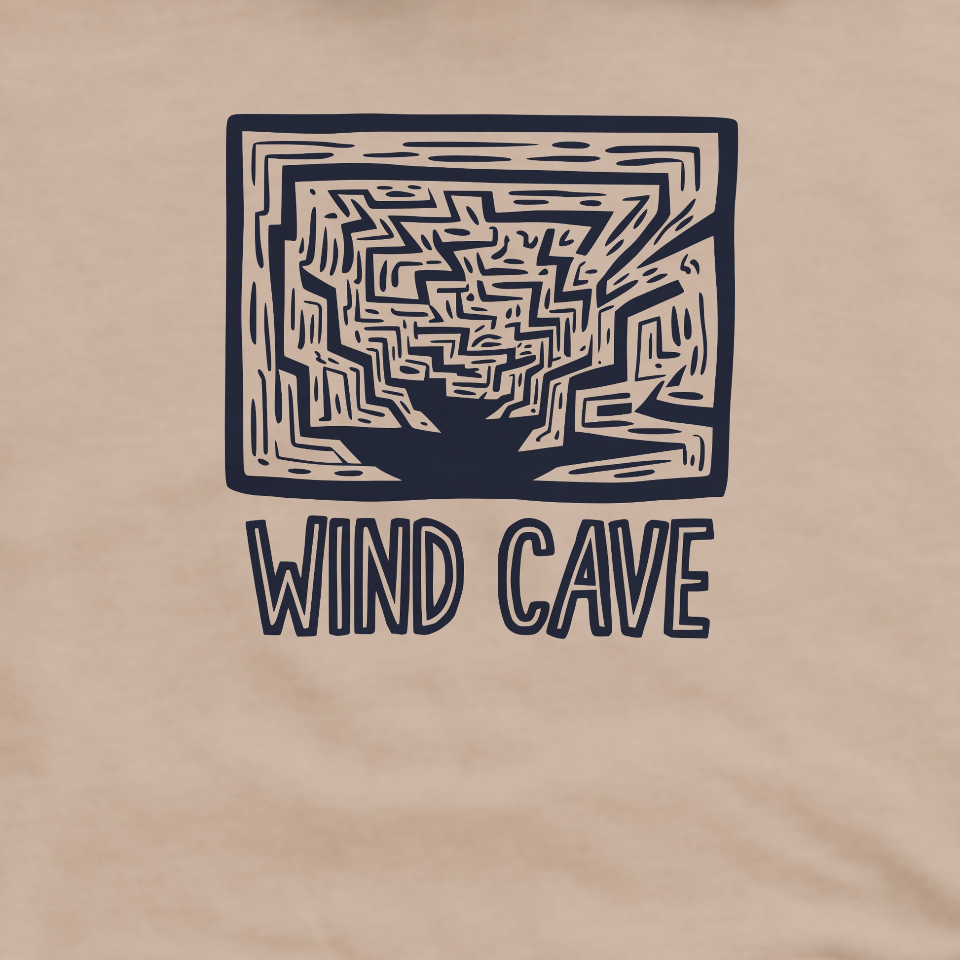 Wind Cave National Park Crewneck Sweatshirt Adventure and Outdoors Themed Sweatshirt