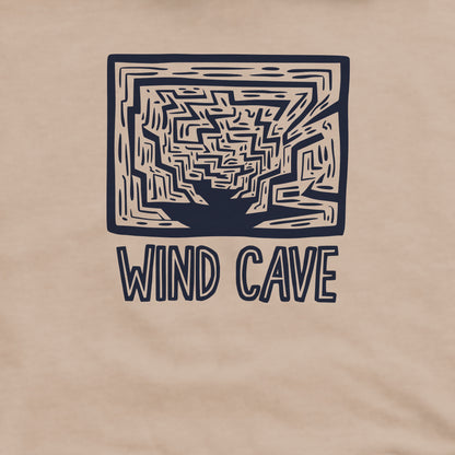 Wind Cave National Park Crewneck Sweatshirt Adventure and Outdoors Themed Sweatshirt