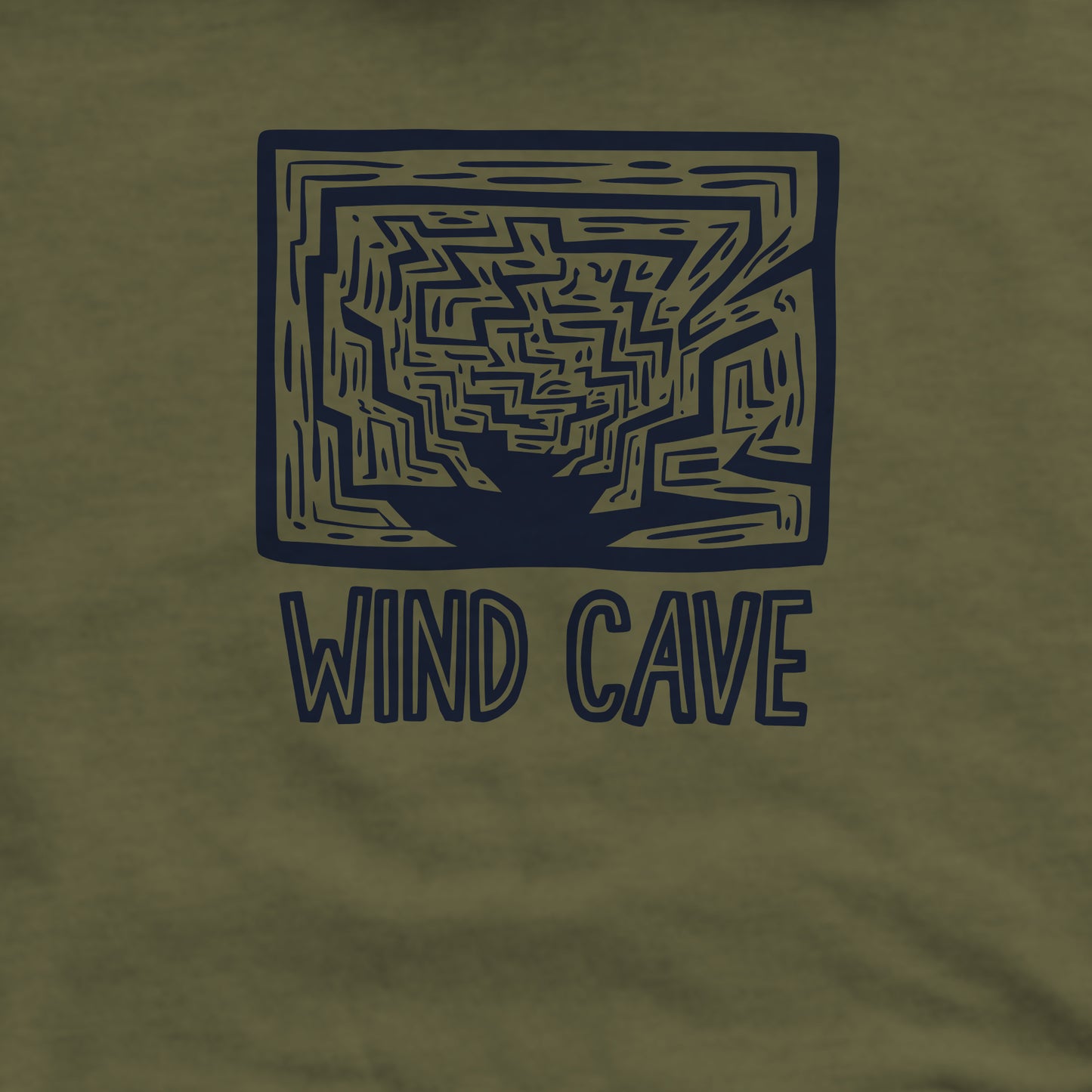 Wind Cave National Park Crewneck Sweatshirt Adventure and Outdoors Themed Sweatshirt