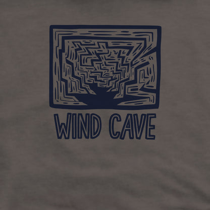 Wind Cave National Park Crewneck Sweatshirt Adventure and Outdoors Themed Sweatshirt
